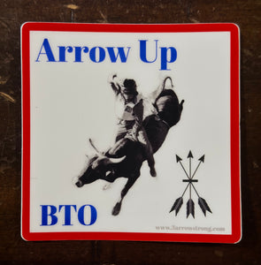 "Arrow Up" sticker