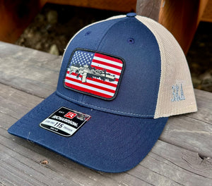 3A American Banger Flat Bill Trucker