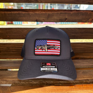 3A American Banger Flat Bill Trucker