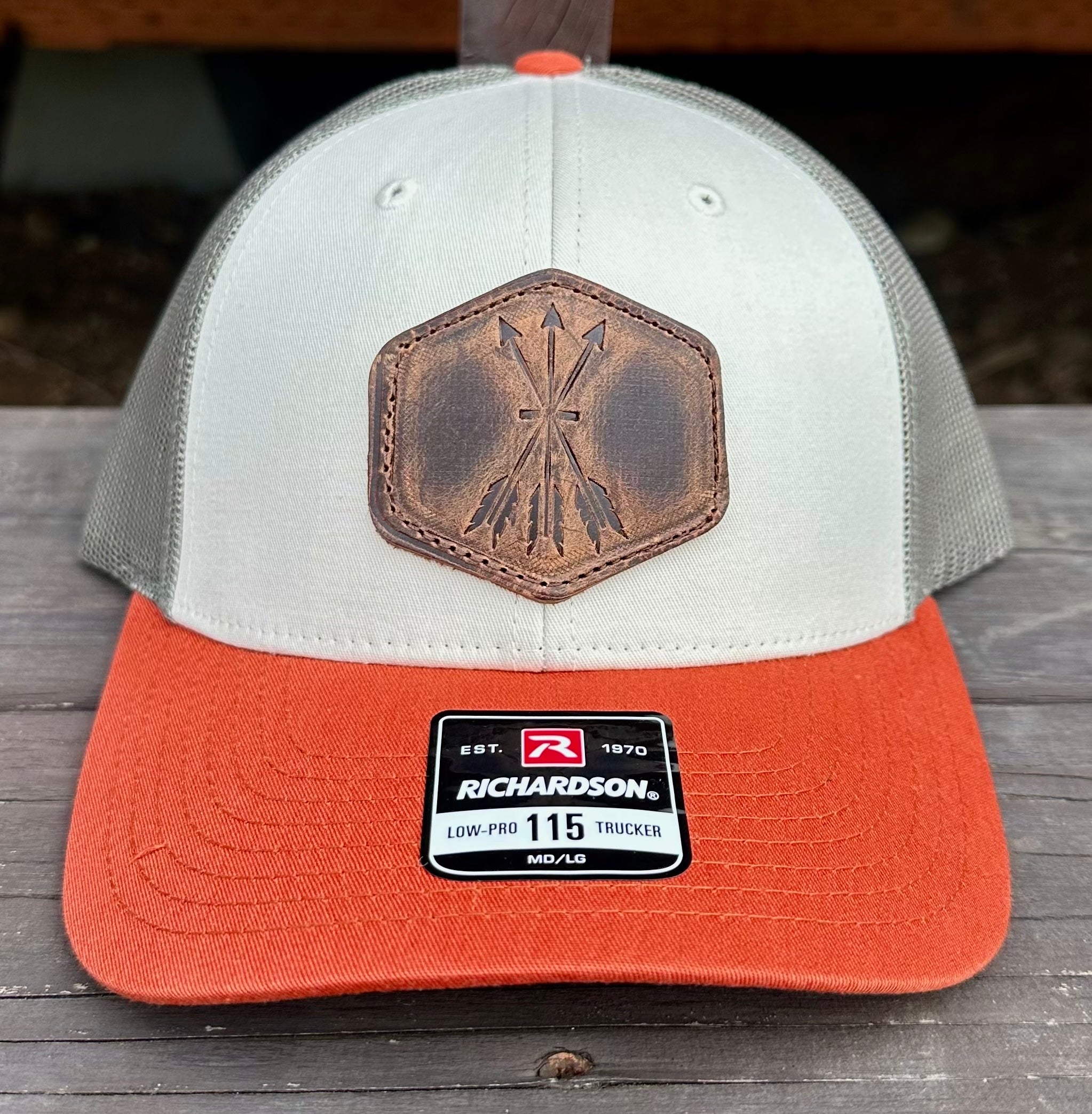 3Arrow Leather Patch Hat