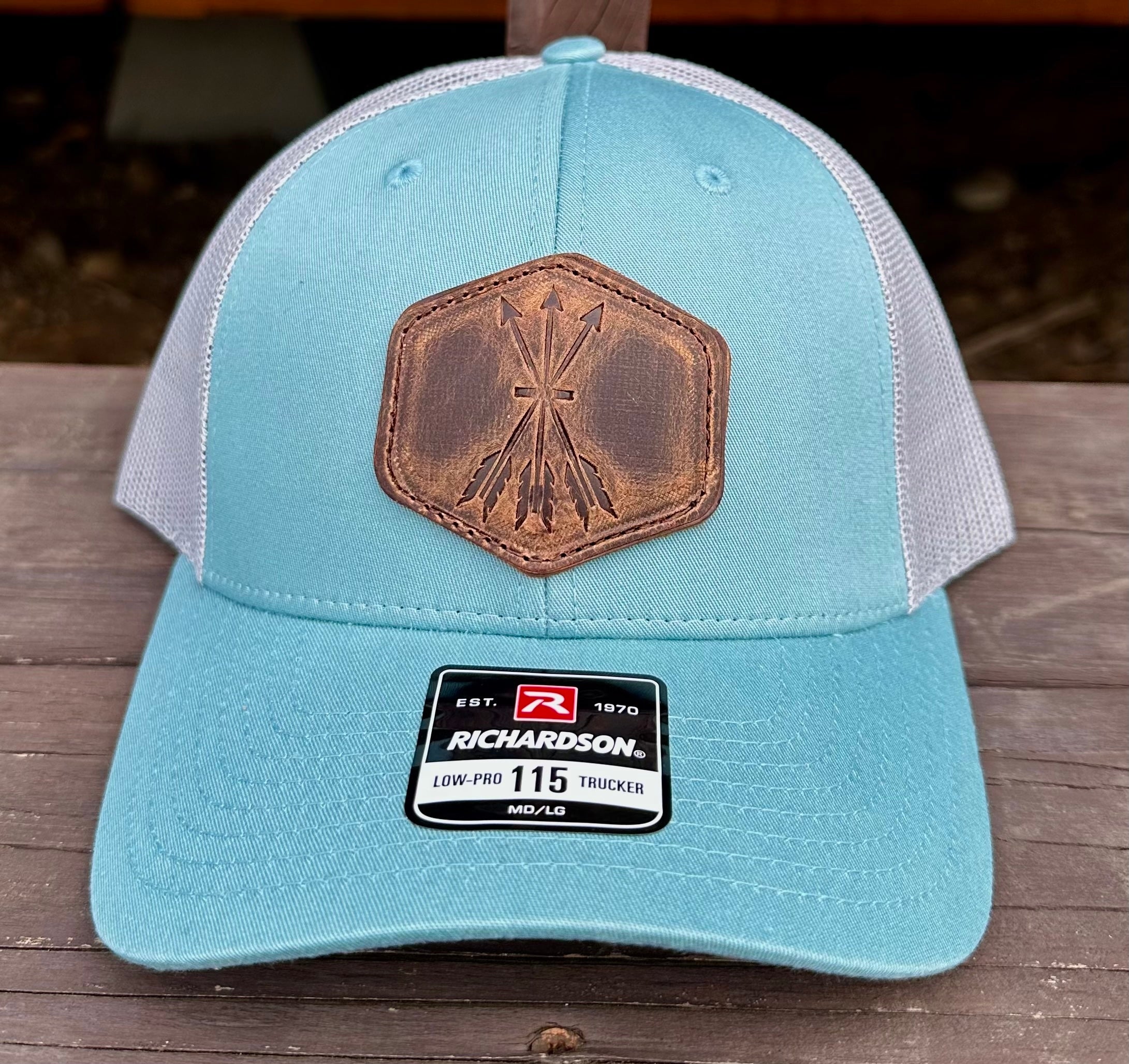 3Arrow Leather Patch Hat