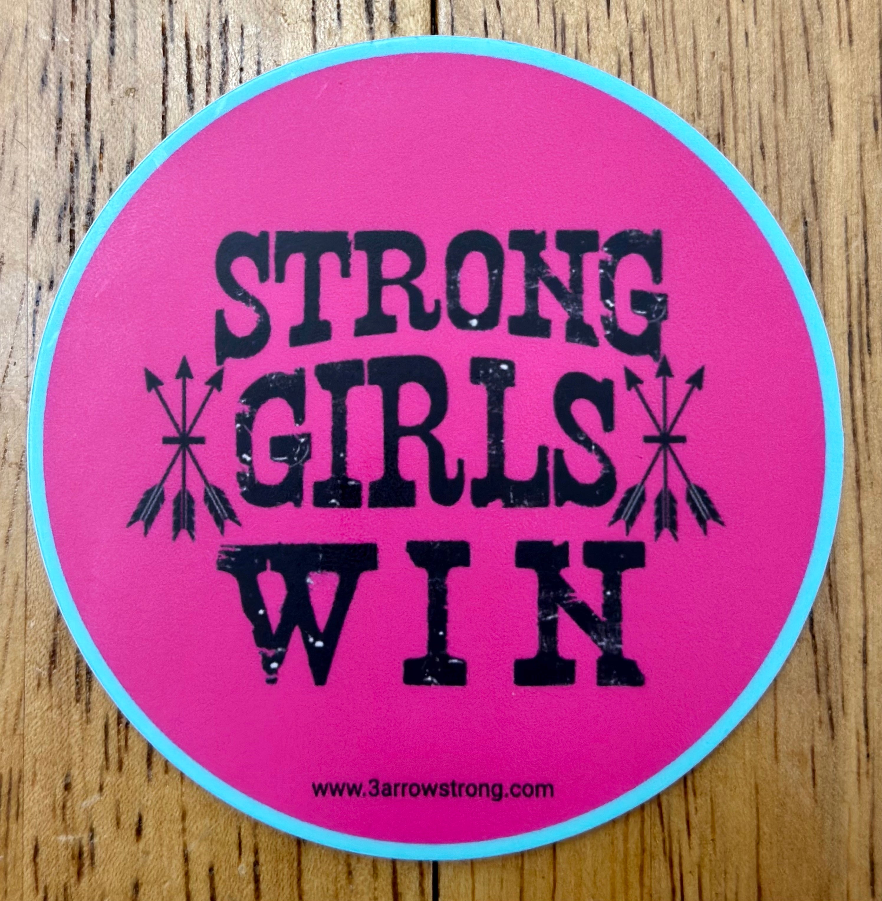 Strong Girls Win - Sticker